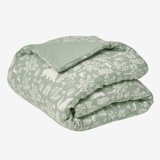 Play Mat, In the Woods sage green