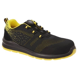 Portwest Portwest Compositelite Wire Lace Safety Trainer 44 Blk/Yellow