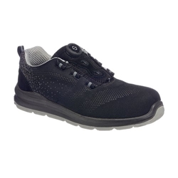 Portwest Portwest Compositelite Wire Lace Safety Trainer 47 Blk/Gry