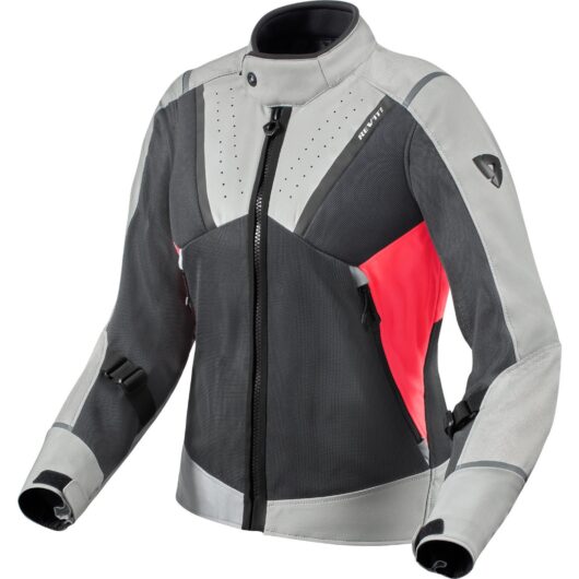 Rev It Airwave 4 Ladies Motorcycle Jacket 44 Grey Pink (UK 16)