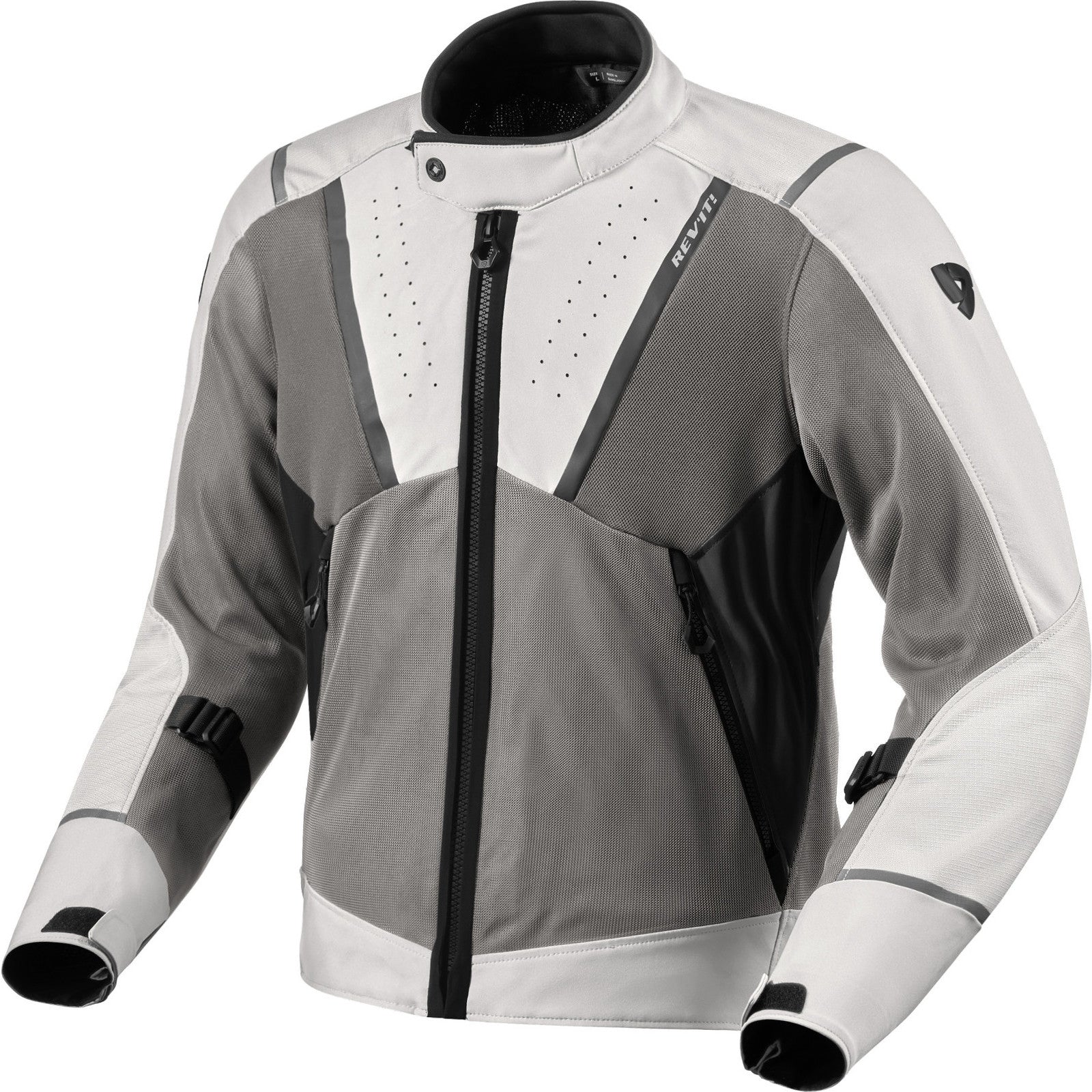Rev It Airwave 4 Motorcycle Jacket M Silver Anthracite