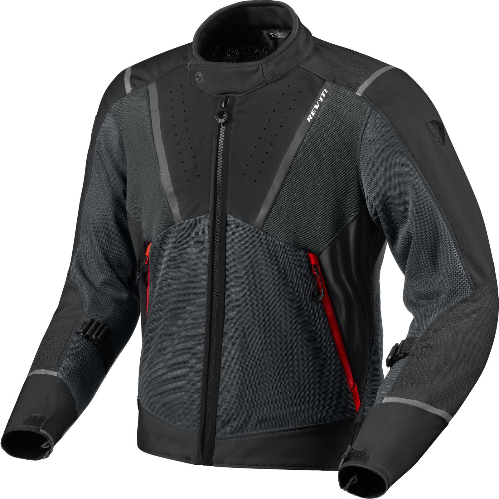 Rev It Airwave 4 Motorcycle Jacket XXL Black Anthracite