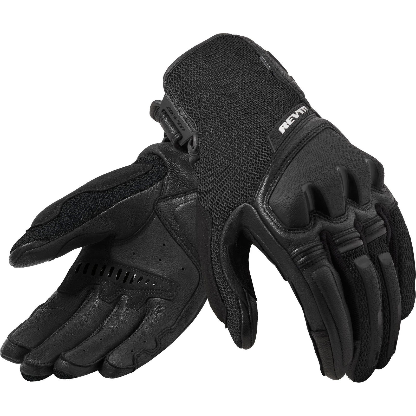 Rev It Duty Ladies Motorcycle Gloves L Black Black