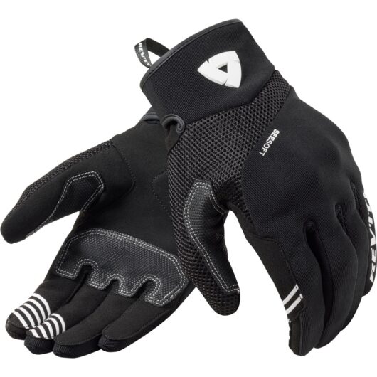 Rev It Endo Motorcycle Gloves XL Black White