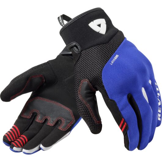 Rev It Endo Motorcycle Gloves XL Blue Black