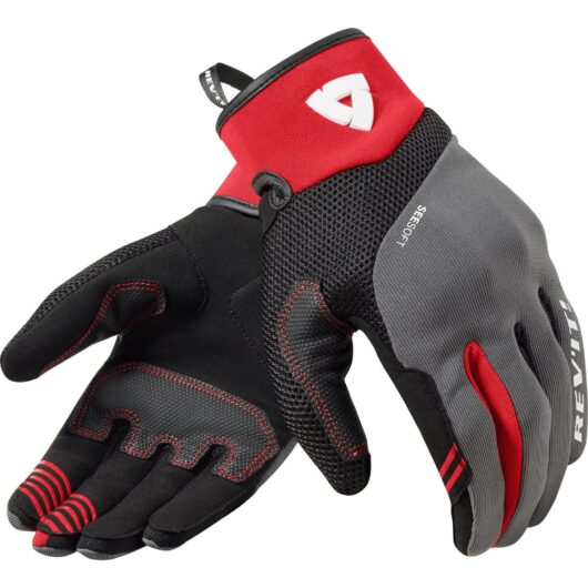 Rev It Endo Motorcycle Gloves XXL Grey Red