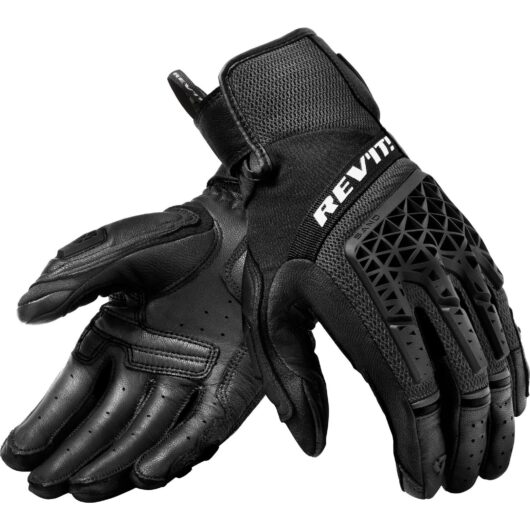 Rev It Sand 4 Leather Motorcycle Gloves 3XL Black