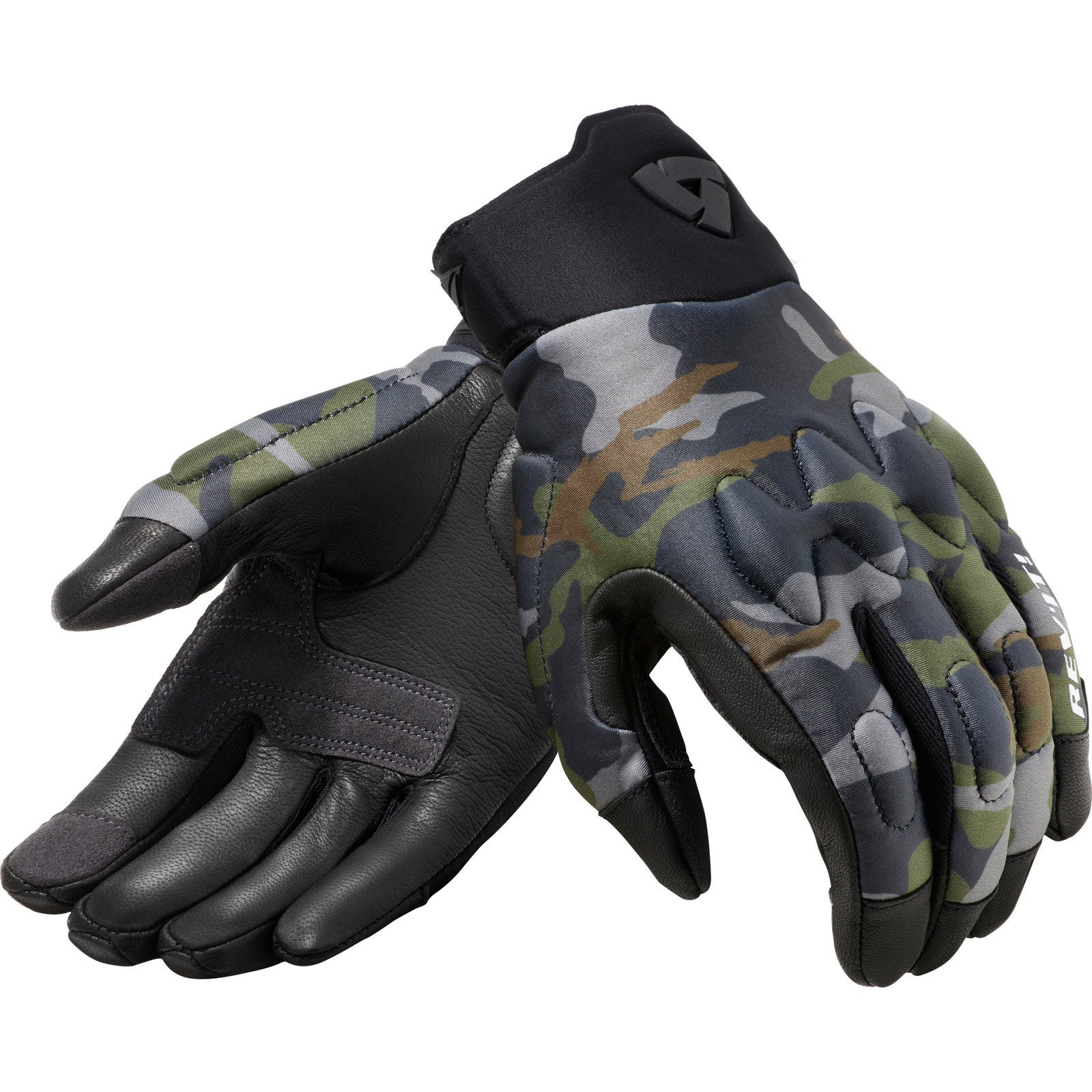 Rev It Spectrum Motorcycle Gloves 4XL Camo Dark Green