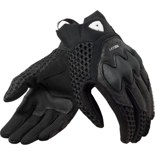 Rev It Veloz Ladies Motorcycle Gloves XL Black