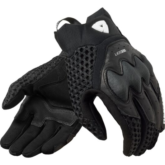 Rev It Veloz Motorcycle Gloves 4XL Black