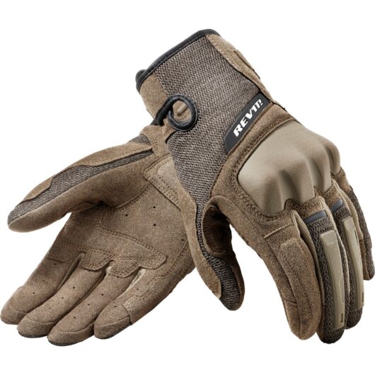 Rev It Volcano Motorcycle Gloves S Sand Black