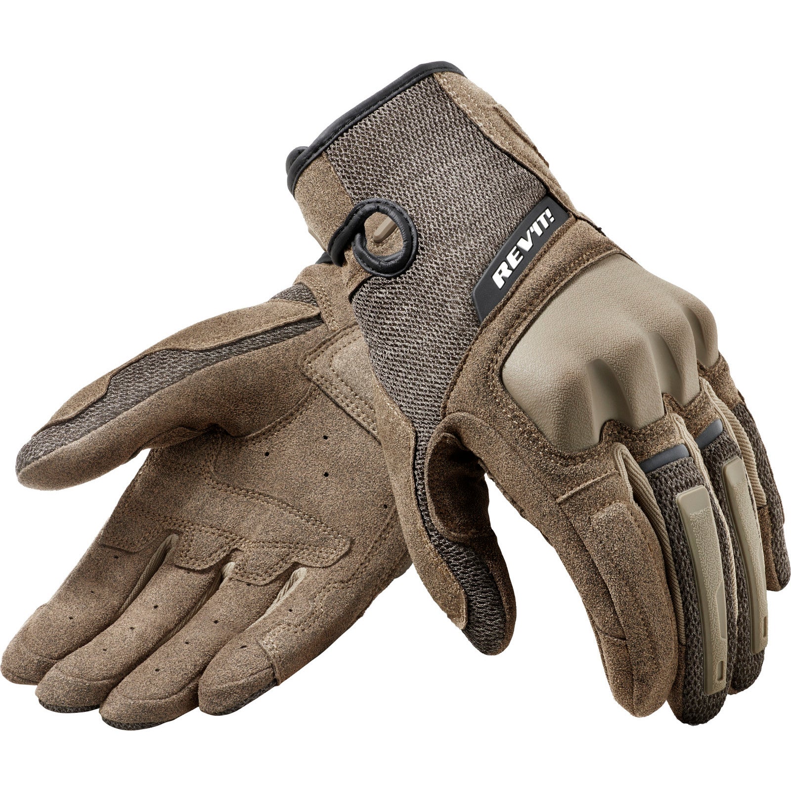 Rev It Volcano Motorcycle Gloves S Sand Black