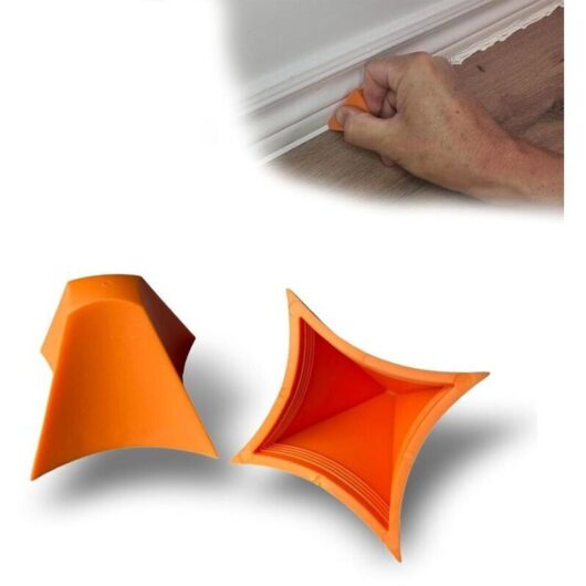 Set of 2 silicone tools, caulking tool, sealant removal tool, silicone sealant removal tool, reusable silicone sewing tool