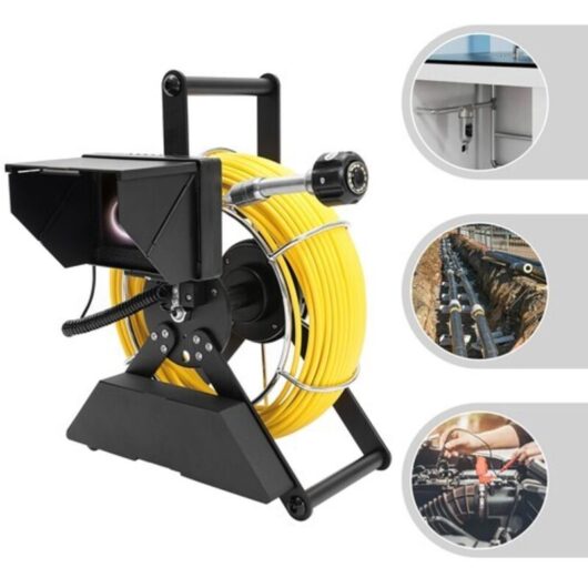 Sewer Pipe Inspection Camera Drain Industrial Endoscope Sewer Inspection Video