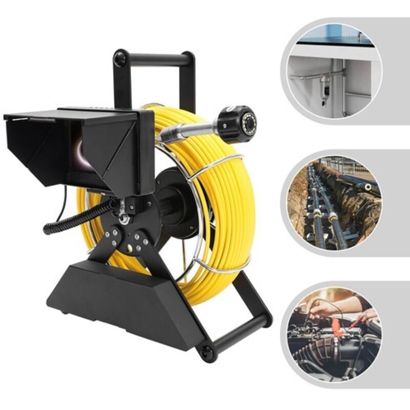 Sewer Pipe Inspection Camera Drain Industrial Endoscope Sewer Inspection Video