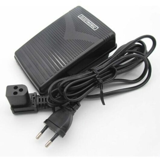 Sewing Machine Foot Pedal with Power Cord. Suitable for Singer 974 domestic sewing machines.