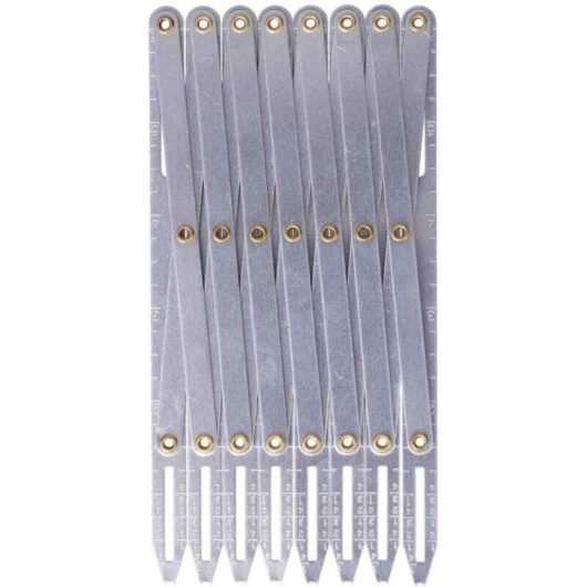 Stretchable sewing template, stretchable sewing template for buttons, pleats and crafts