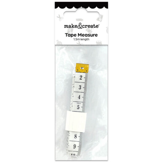 Tape Measure: 1.5m