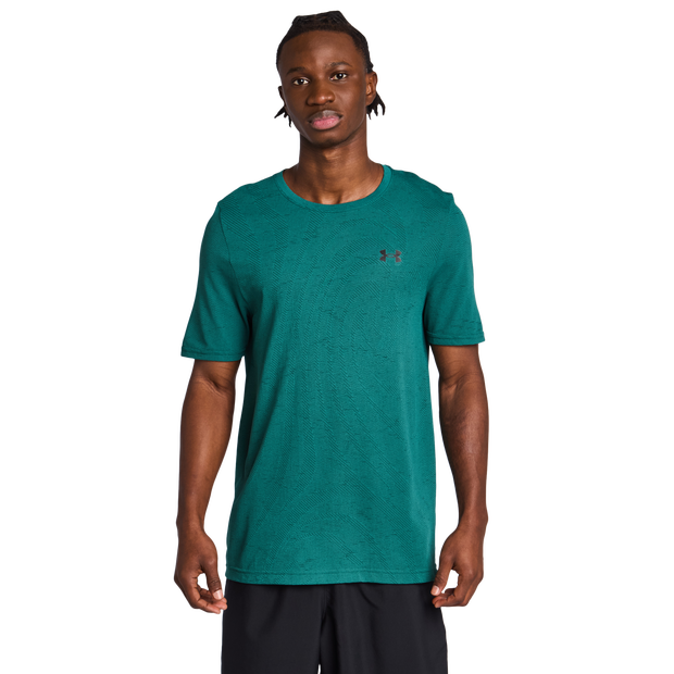 Under Armour Vanish Men T-Shirts - Black - Size XS - Poly Jersey