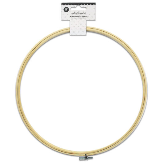 Wooden Embroidery Hoop 12 Inches