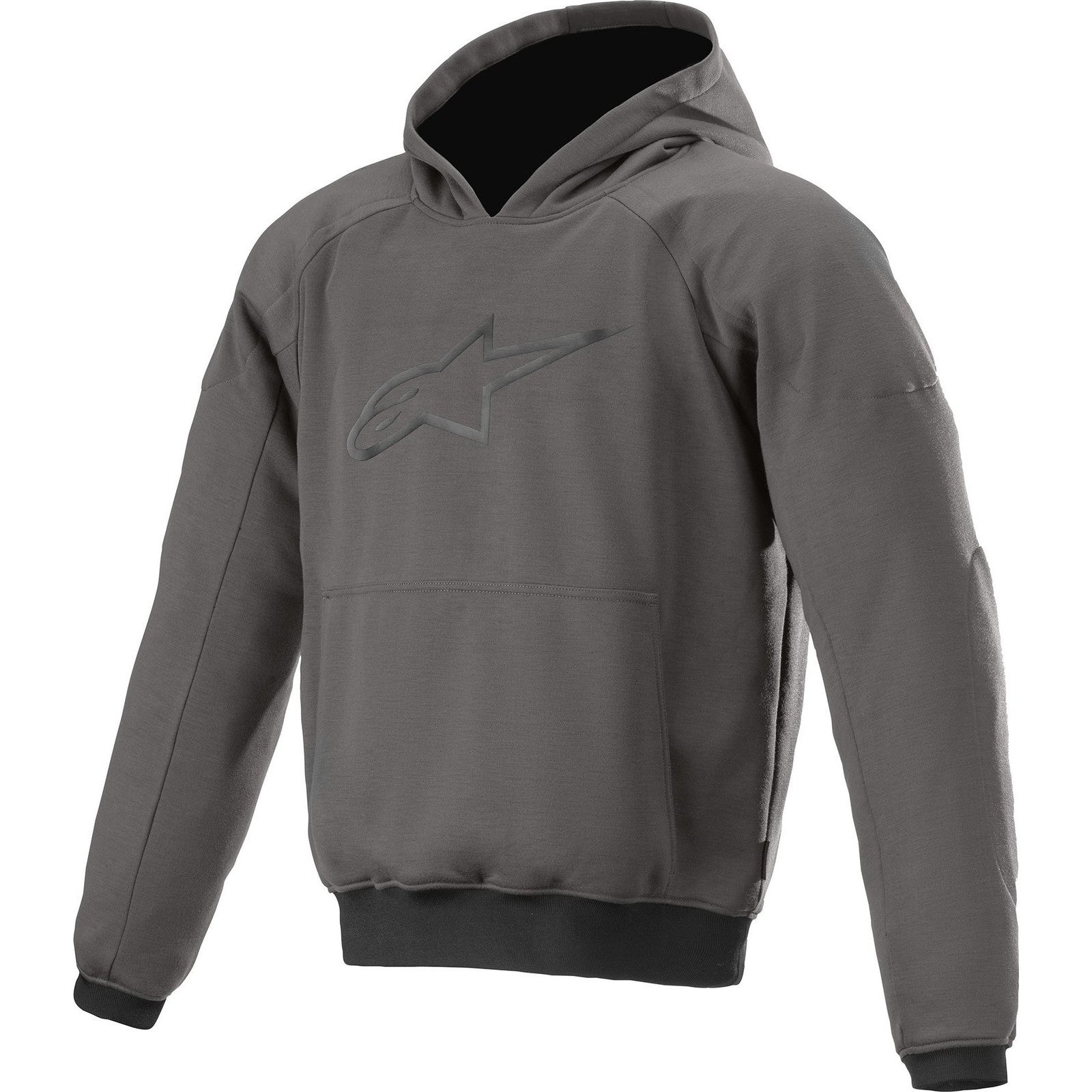 Alpinestars Ageless Motorcycle Hoodie - Asphalt Melange / UK/US 36-38" | EU 46 / 48 | S
