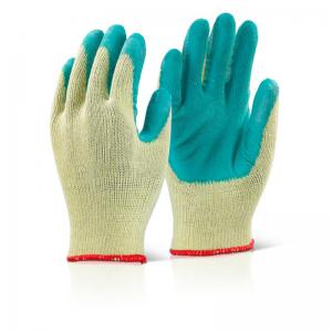 Beeswift Economy Grip Glove Green X Large Pack 10 Pairs - EC8NGXL