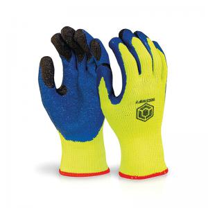 Beeswift Latex Thermo-Star Fully Dipped Gloves Saturn Yellow 8 BF3SY08