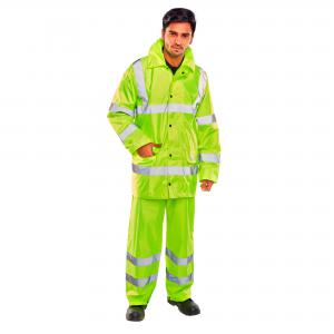 Beeswift Lightweight En471 En343 Suit Saturn Yellow 4XL TS8SY4XL