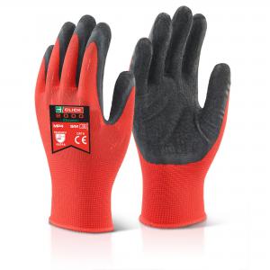 Beeswift Multi Purpose Latex Poly Glove Black XL MP4BLXL