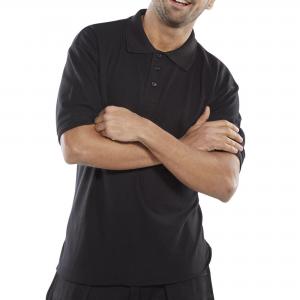 Beeswift Premium Polo Shirt Black L CPPKSBLL