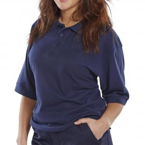 Beeswift Premium Polo Shirt Navy Blue XL CPPKSNXL
