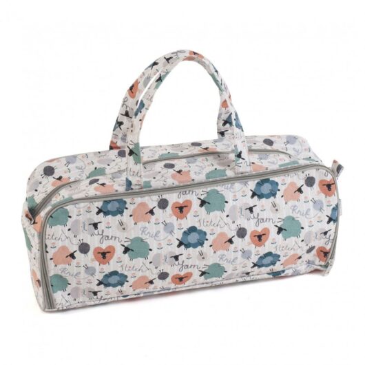Hobby and Gift Knit Happens Knitting Bag with Pin Case
