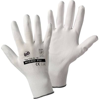 Leipold Doehle Micro-PU knitted 1150-7 Nylon Protective glove Size (gloves): 7, S EN 388 CAT II 1 Pair