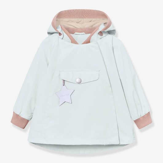 MATWAI Mid-Season Jacket for Baby Girls, MINI A TURE pale blue