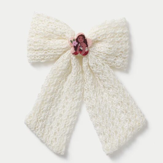 M&S Moana Knit Bow Cream