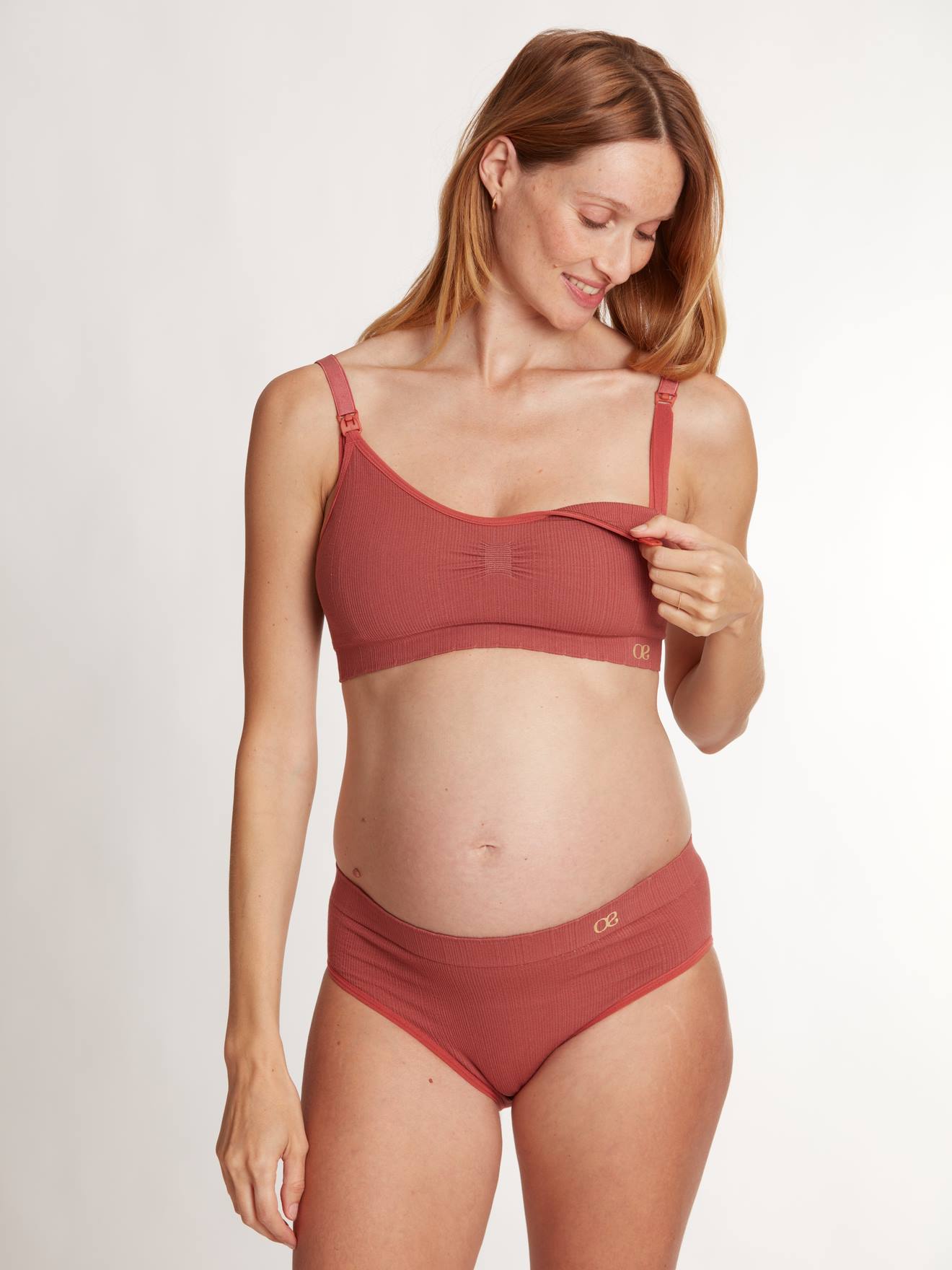 Maternity & Nursing Special, Organic by CACHE COEUR terracotta