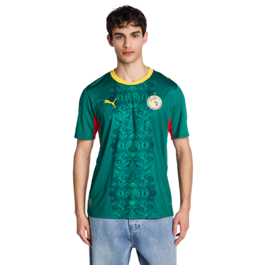 Puma Senegal Men Jerseys/Replicas - Green - Size S - Poly Jersey
