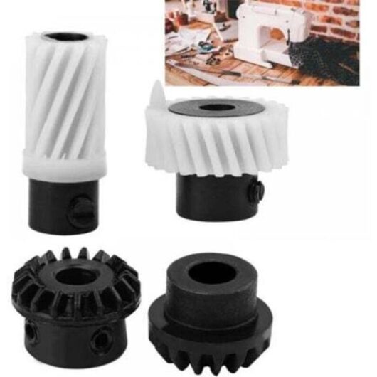 Singer sewing machine gear set, 4 pieces, plastic gears, 174488, 174491, 163997 and 163328