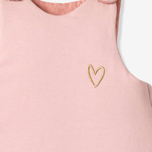 Sleeveless Baby Sleeping Bag Essentials, Annecy rose