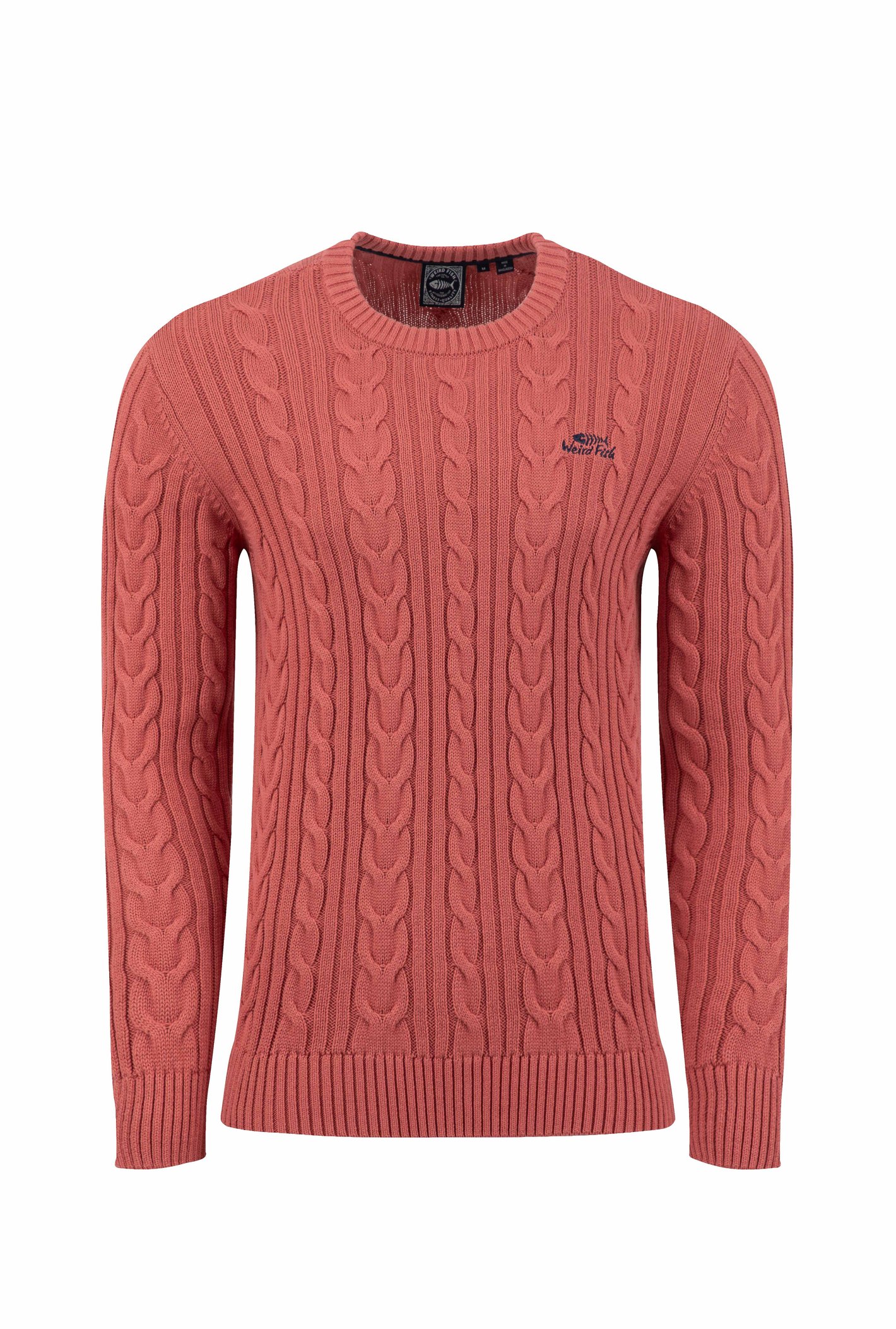 Weird Fish Griffen Cable Knit Jumper Nantucket Size 2XL