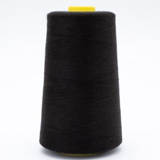 120s Sewing Thread Cone Black
