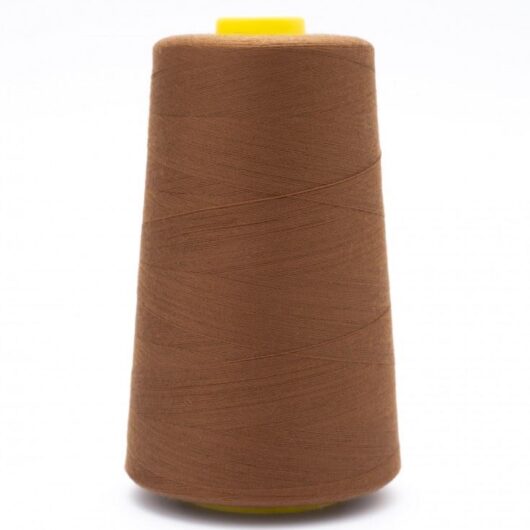 120s Sewing Thread Cone Camel