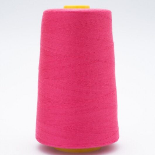 120s Sewing Thread Cone Cerise Pink