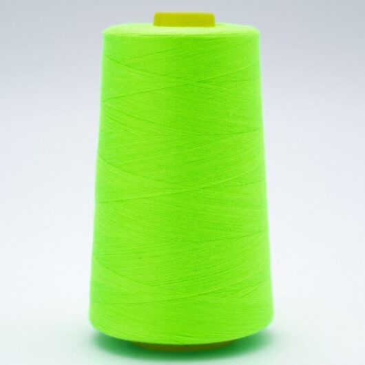 120s Sewing Thread Cone Fluorescent Lime