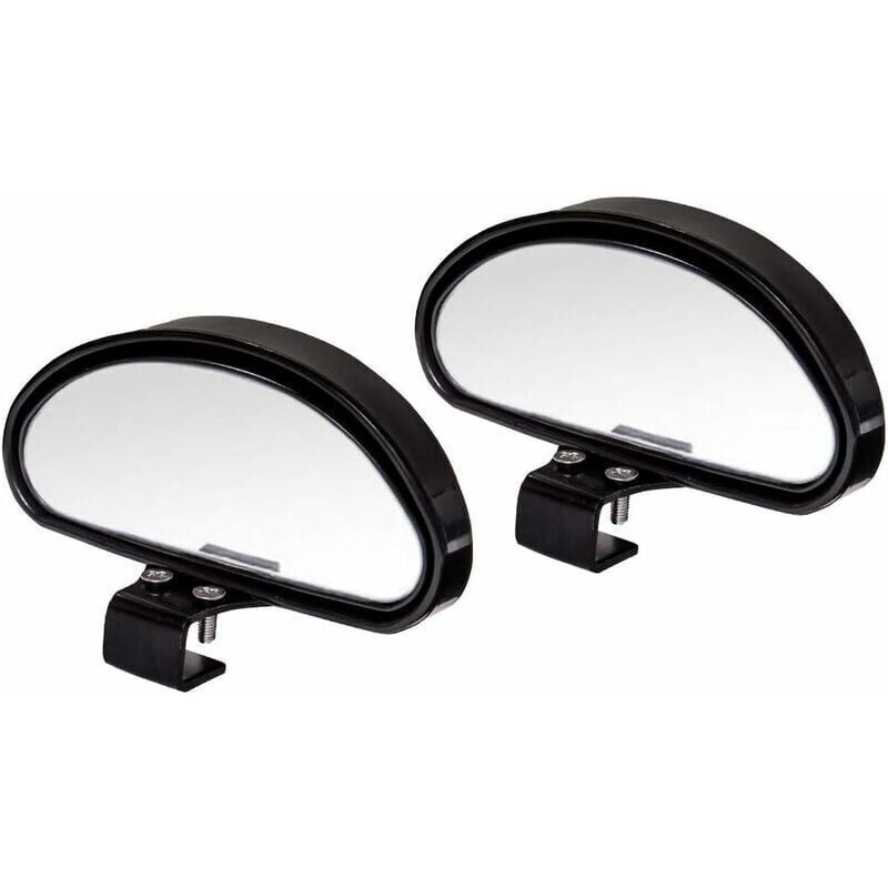 2-piece blind spot rearview mirror, 360° adjustable convex mirror, for supervised driving and parking, universal for cars/SUVs/trucks