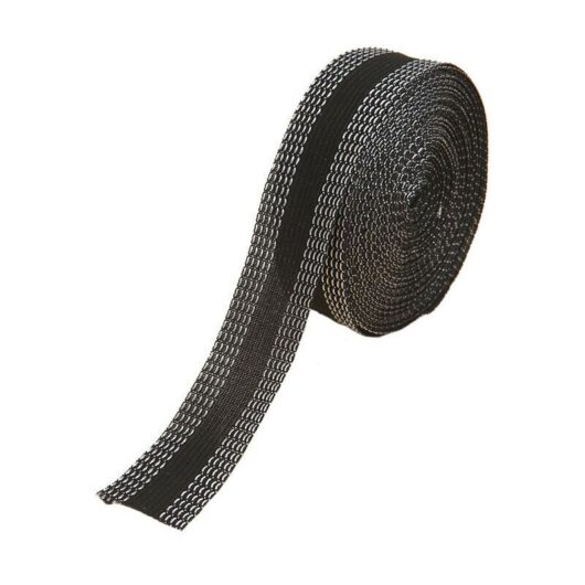 2.5 cm x 10 m Iron-on Hemming Tape, Iron-on Hemming Tape, Seamless Iron-on Tape, Iron-on Curtain Tape, for Pants, Curtains, Clothing, Jeans, Black