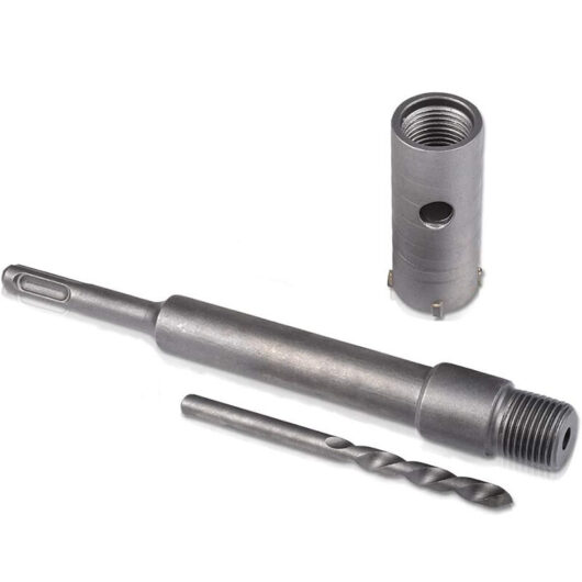 35mm Concrete Hole Saw Round Handle sds Plus Shank Wall Hole Cutter Cement Stone Wall Drill Bit for Concrete Brick Air Conditioner