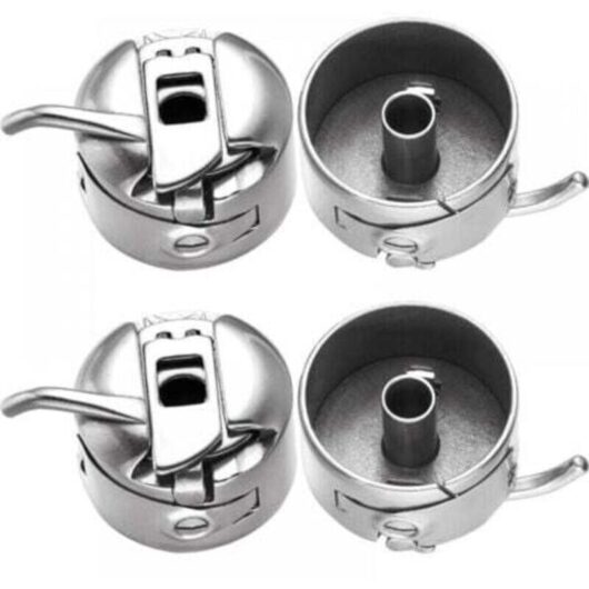 4-piece bobbin case for front-loading sewing machines, suitable for domestic sewing machines