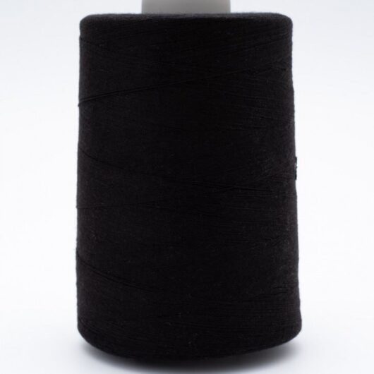 75s Sewing Thread Cone Black