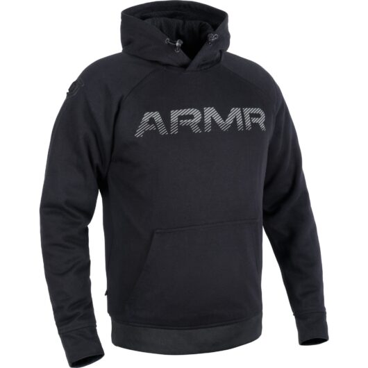 ARMR Aki 1.0 Motorcycle Hoodie - Black - UK 36-38" | EU 46 | US 36-38" | S